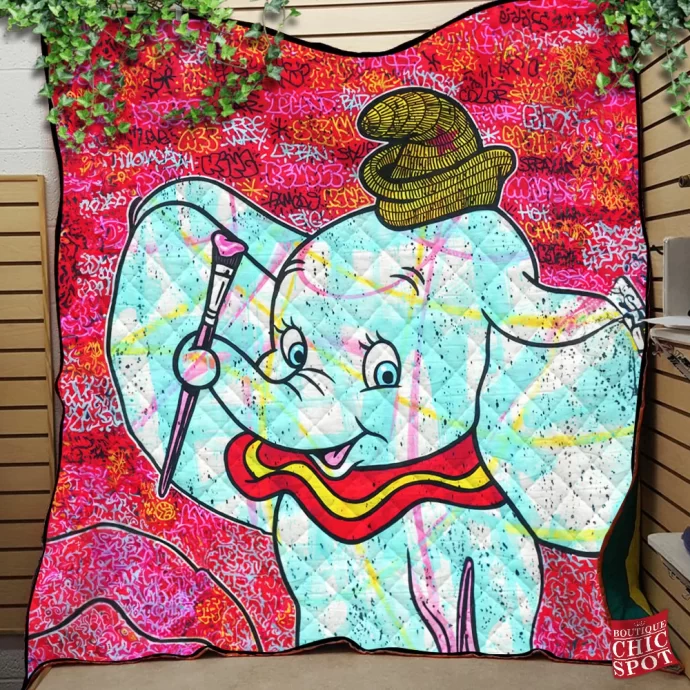 Dumbo Quilt Blanket