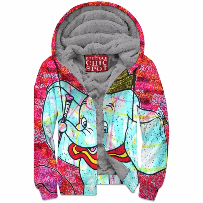 Dumbo Zip Fleece Hoodie