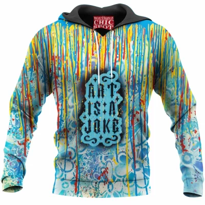 Abstract Hoodie