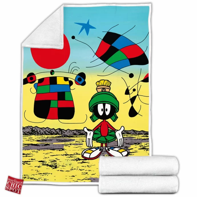 Marvin the Martian Fleece Blanket