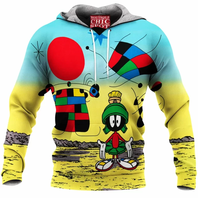 Marvin the Martian Fleece Hoodie