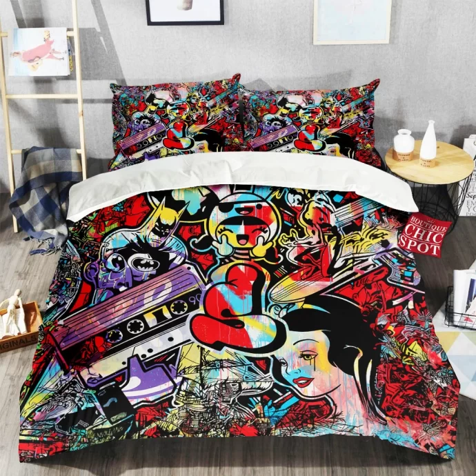 Cartoon, Animation Characters Bedding Set