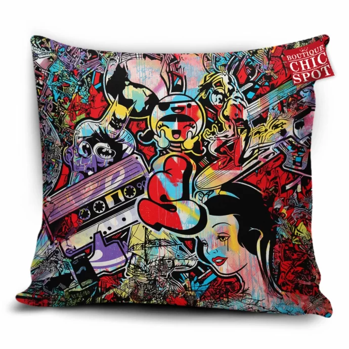 Cartoon, Animation Characters Pillow Cover