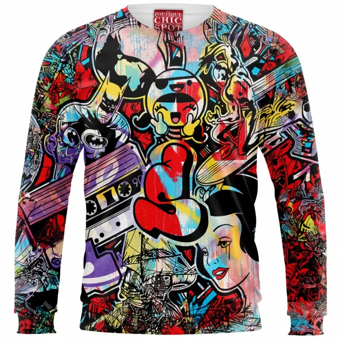 Cartoon, Animation Characters Sweatshirt