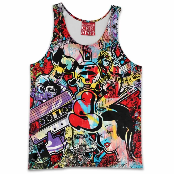 Cartoon, Animation Characters Tank Top