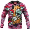 Anime Hoodie, Pokemon Hoodie, Mario Hoodie