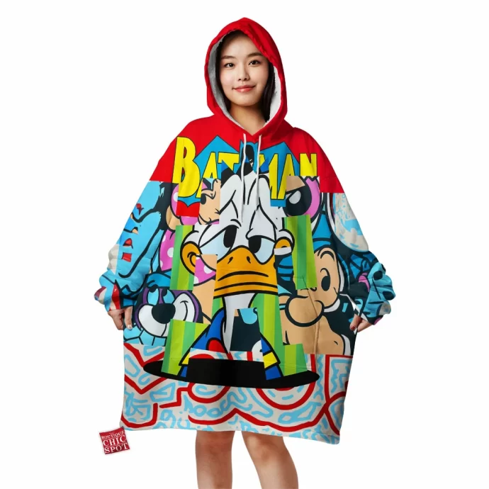 Donald Duck Blanket Hoodie