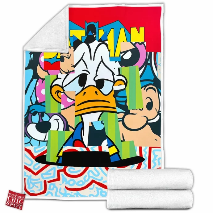 Donald Duck Fleece Blanket