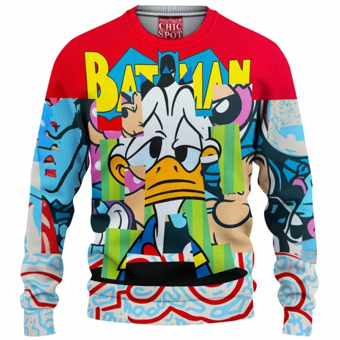 Donald Duck Knitted Sweater