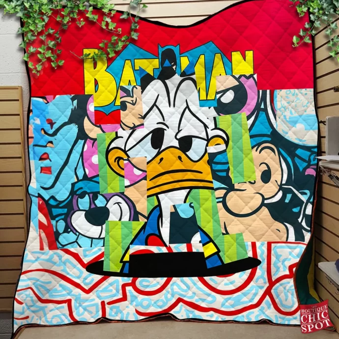 Donald Duck Quilt Blanket