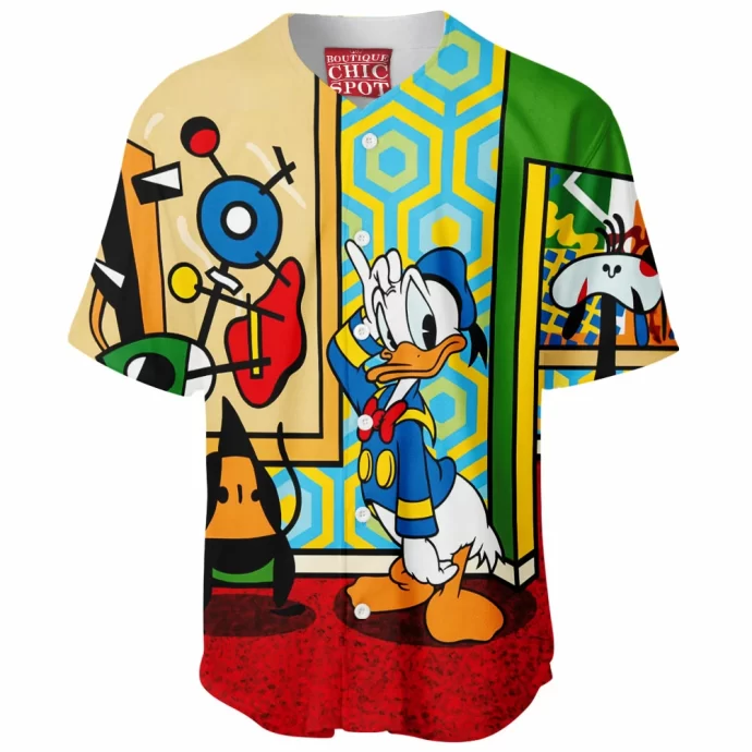 Donald Duck Baseball Jersey