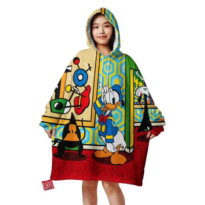 Donald Duck Blanket Hoodie