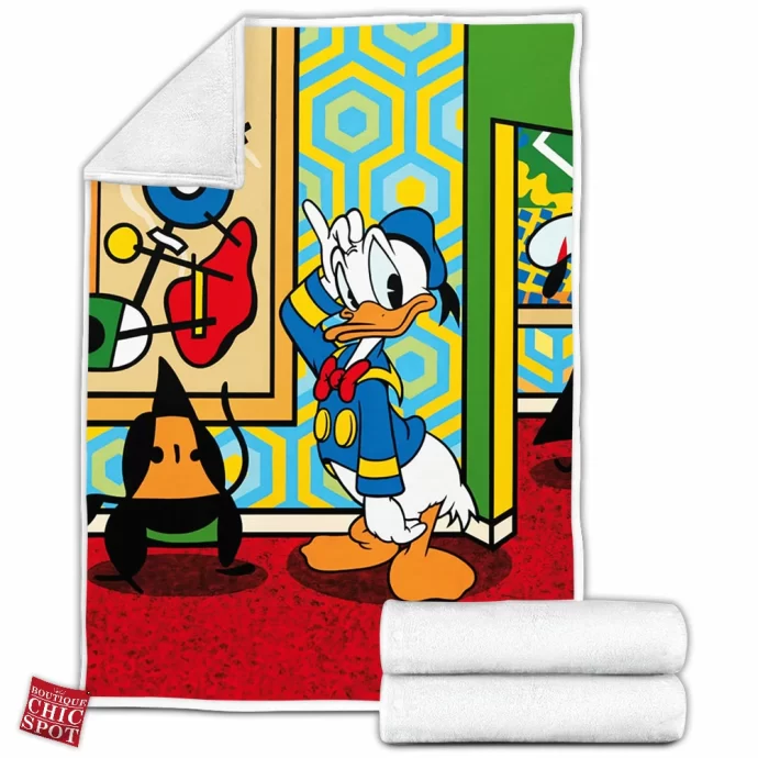 Donald Duck Fleece Blanket