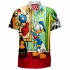 Animation Hawaiian-Shirt, Donald Duck Hawaiian-Shirt, Disney Hawaiian-Shirt