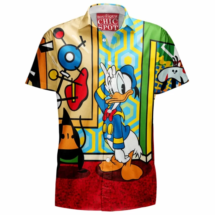 Donald Duck Hawaiian Shirt