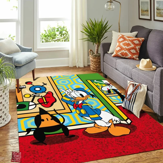 Donald Duck Rectangle Rug