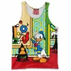 Animation Tank-Top, Donald Duck Tank-Top, Disney Tank-Top