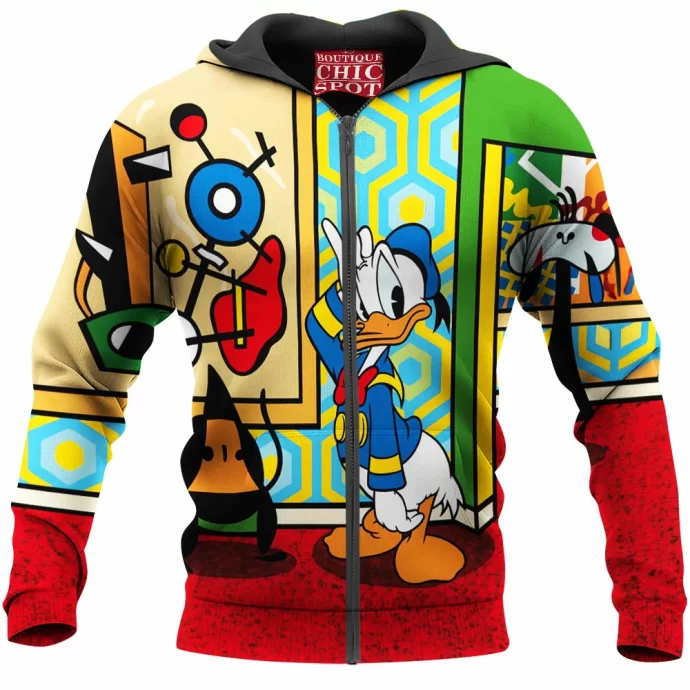 Donald Duck Zip Hoodie