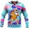 Anime Fleece-Hoodie, Dragon Ball Fleece-Hoodie, Master Roshi Fleece-Hoodie