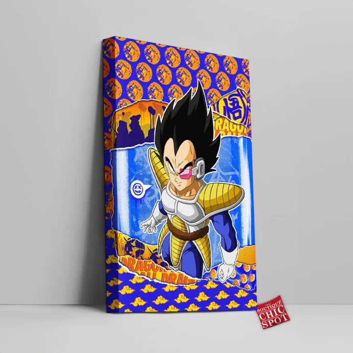 Vegeta Canvas Wall Art