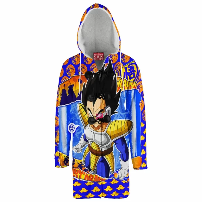 Vegeta Hooded Cloak Coat