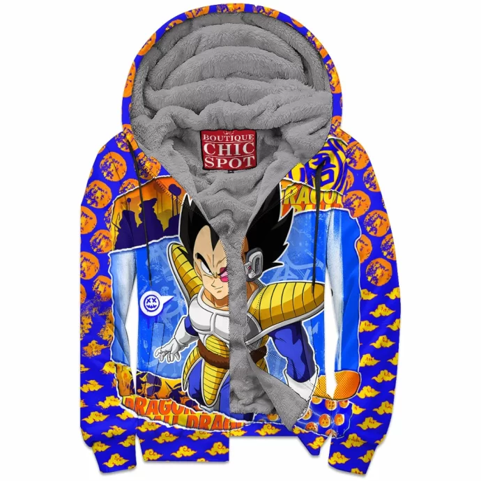 Vegeta Zip Fleece Hoodie