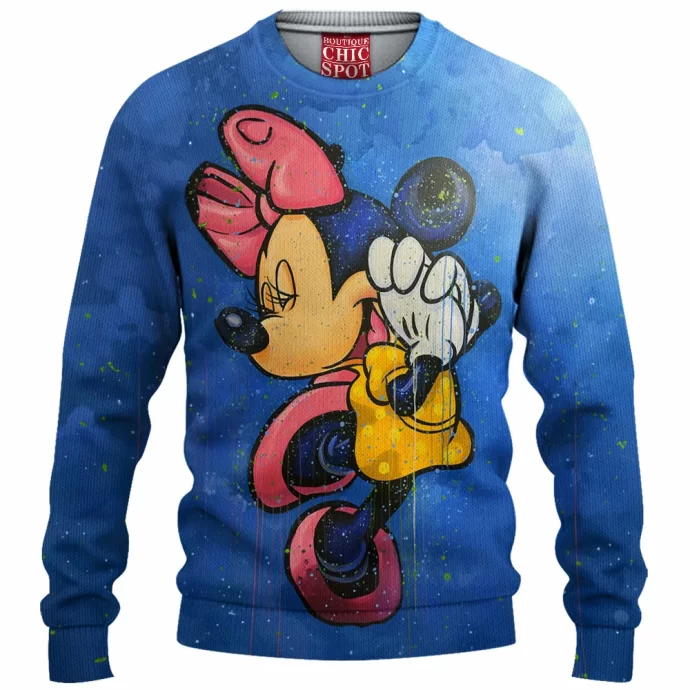 Minnie Mouse Knitted Sweater