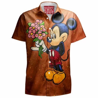 Animation Hawaiian-Shirt, Mickey Mouse Hawaiian-Shirt, Disney Hawaiian-Shirt