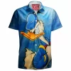 Animation Hawaiian-Shirt, Disney Hawaiian-Shirt, Donald Duck Hawaiian-Shirt