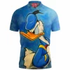 Animation Polo Shirt, Disney Polo Shirt, Donald Duck Polo Shirt