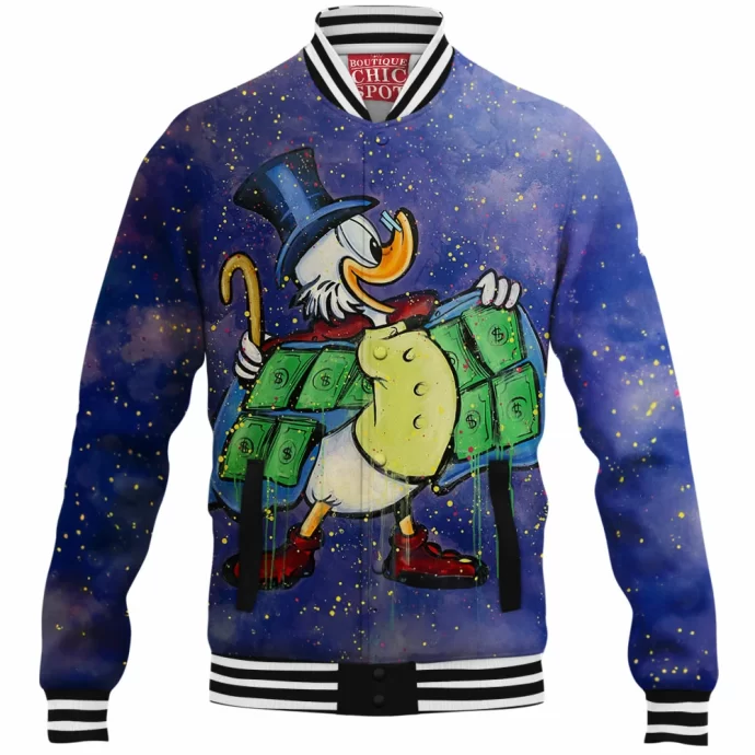 Scrooge McDuck Baseball Jacket