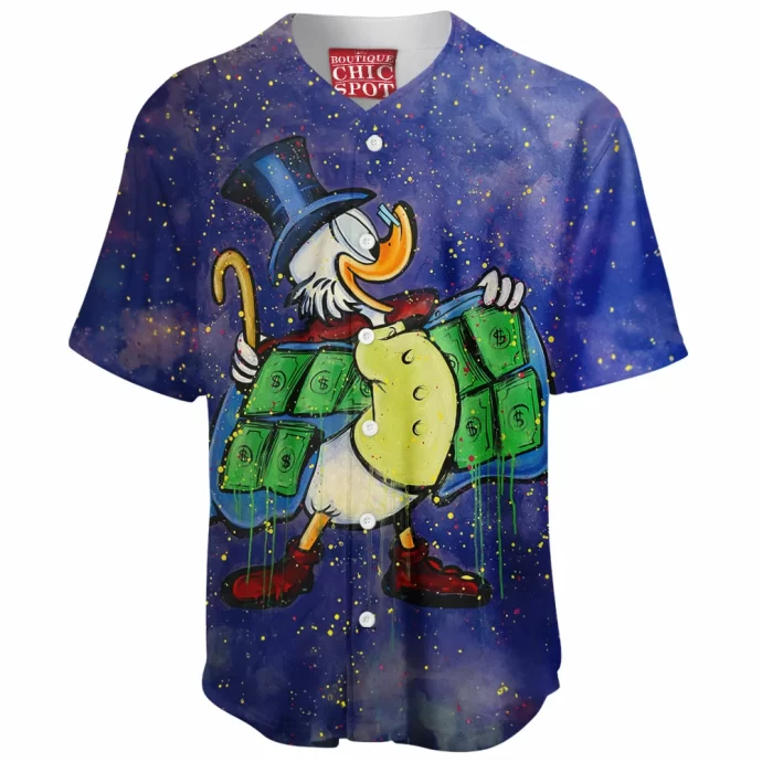 Scrooge McDuck Baseball Jersey