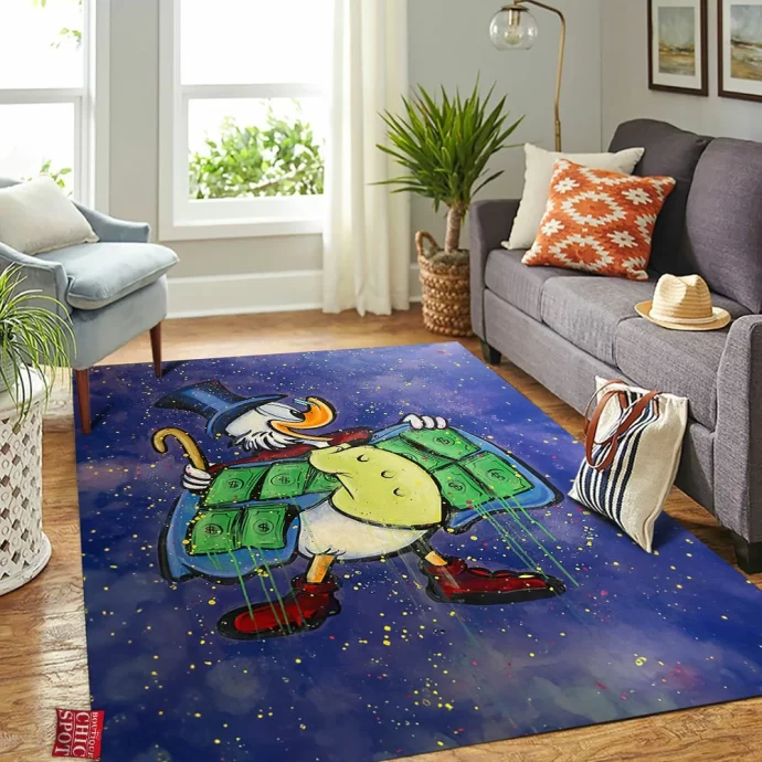 Scrooge McDuck Rectangle Rug