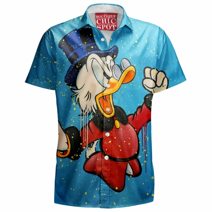 Scrooge McDuck Hawaiian Shirt