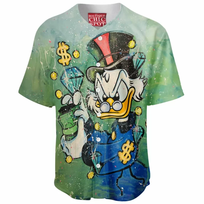 Scrooge McDuck Baseball Jersey