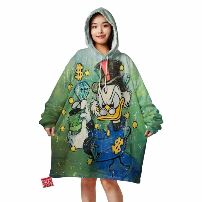 Scrooge McDuck Blanket Hoodie