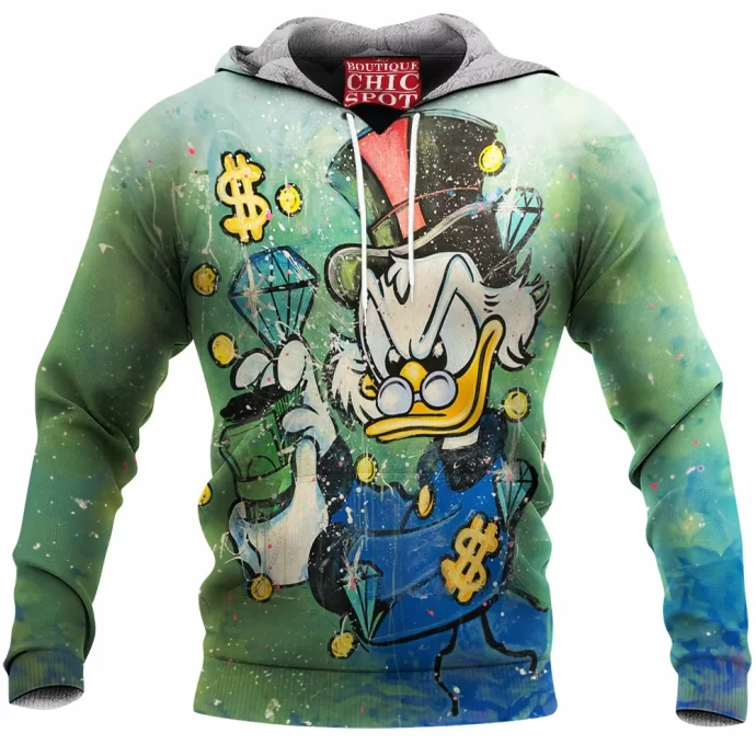 Scrooge McDuck Fleece Hoodie