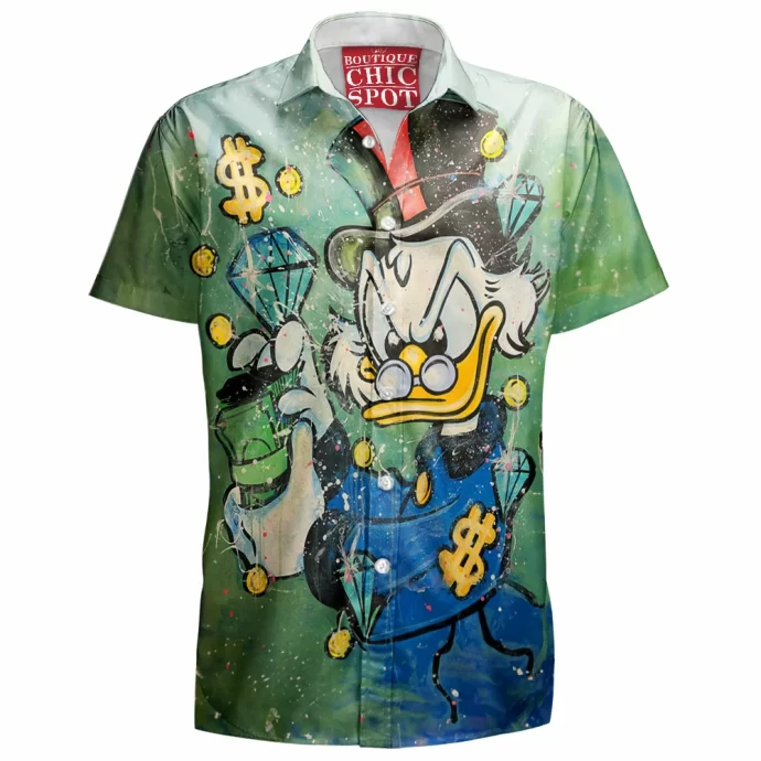 Scrooge McDuck Hawaiian Shirt