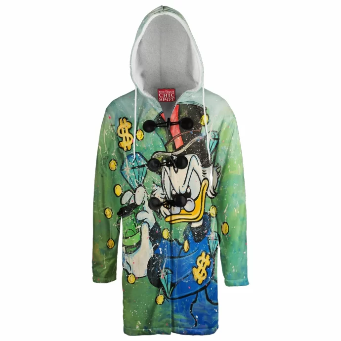 Scrooge McDuck Hooded Cloak Coat