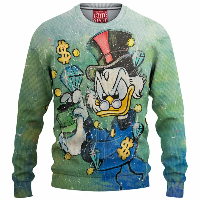 Scrooge McDuck Knitted Sweater