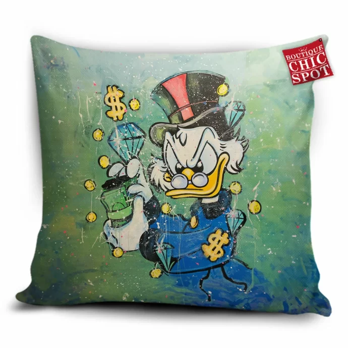 Scrooge McDuck Pillow Cover