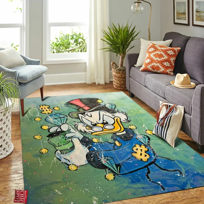 Scrooge McDuck Rectangle Rug