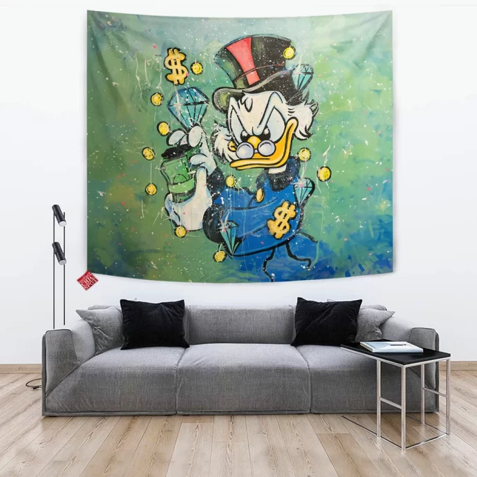 Scrooge McDuck Tapestry