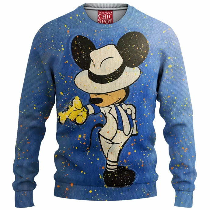 Mickey Mouse Knitted Sweater