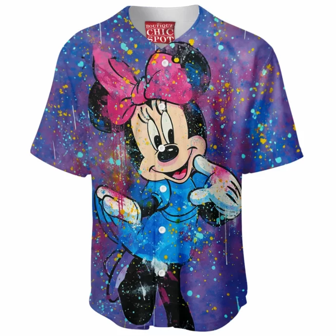 Minnie Mouse Baseball Jersey