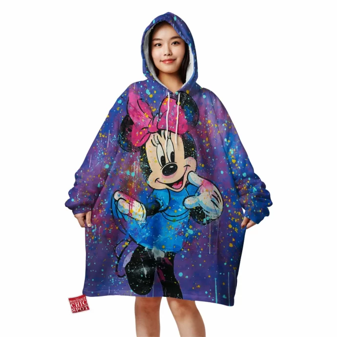 Minnie Mouse Blanket Hoodie