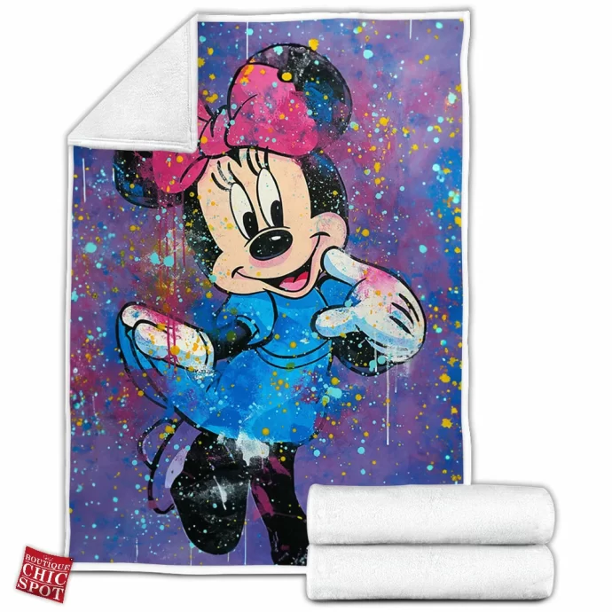 Minnie Mouse Fleece Blanket