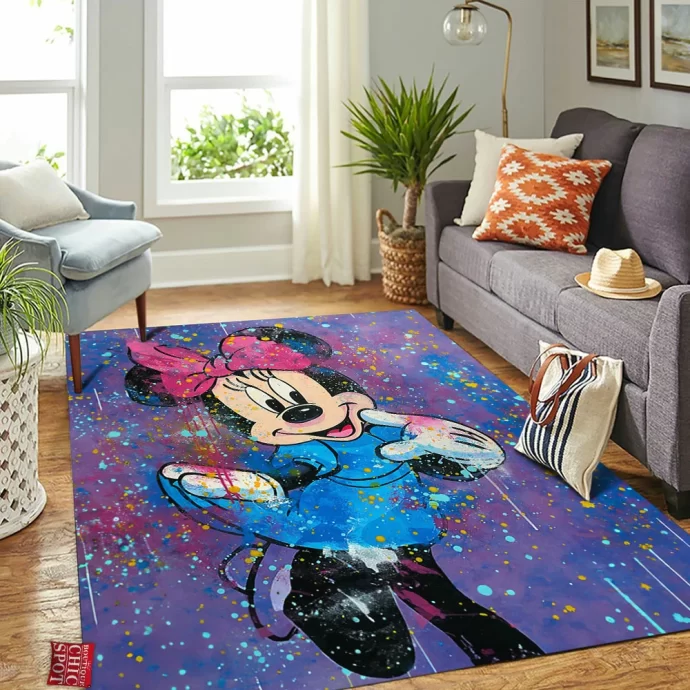 Minnie Mouse Rectangle Rug