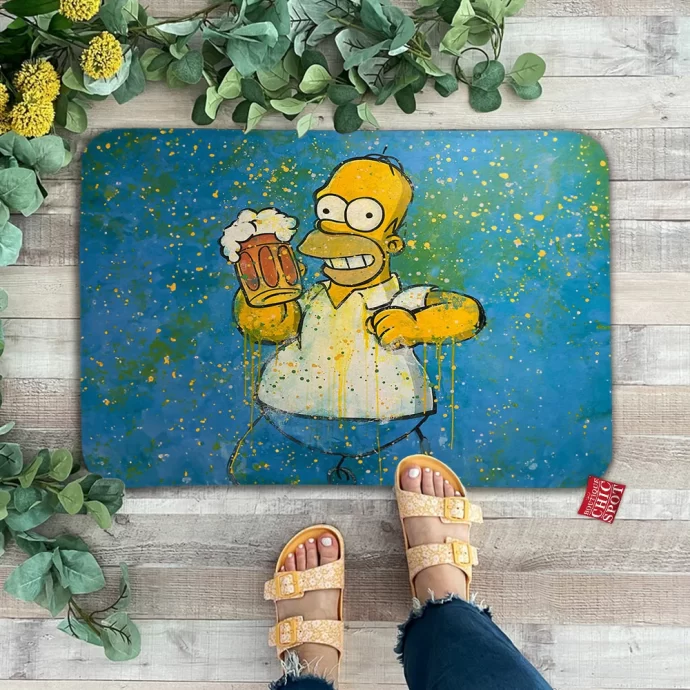 Homer Simpson Doormat