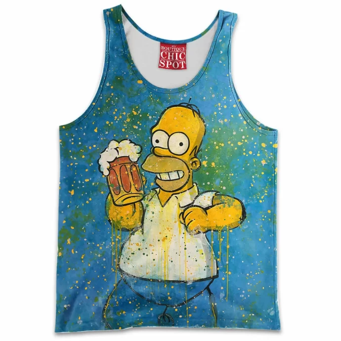 Homer Simpson Tank Top